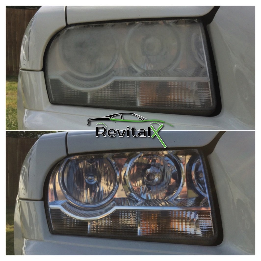 13 Chrysler Before & After RevitalX Headlight Restoration